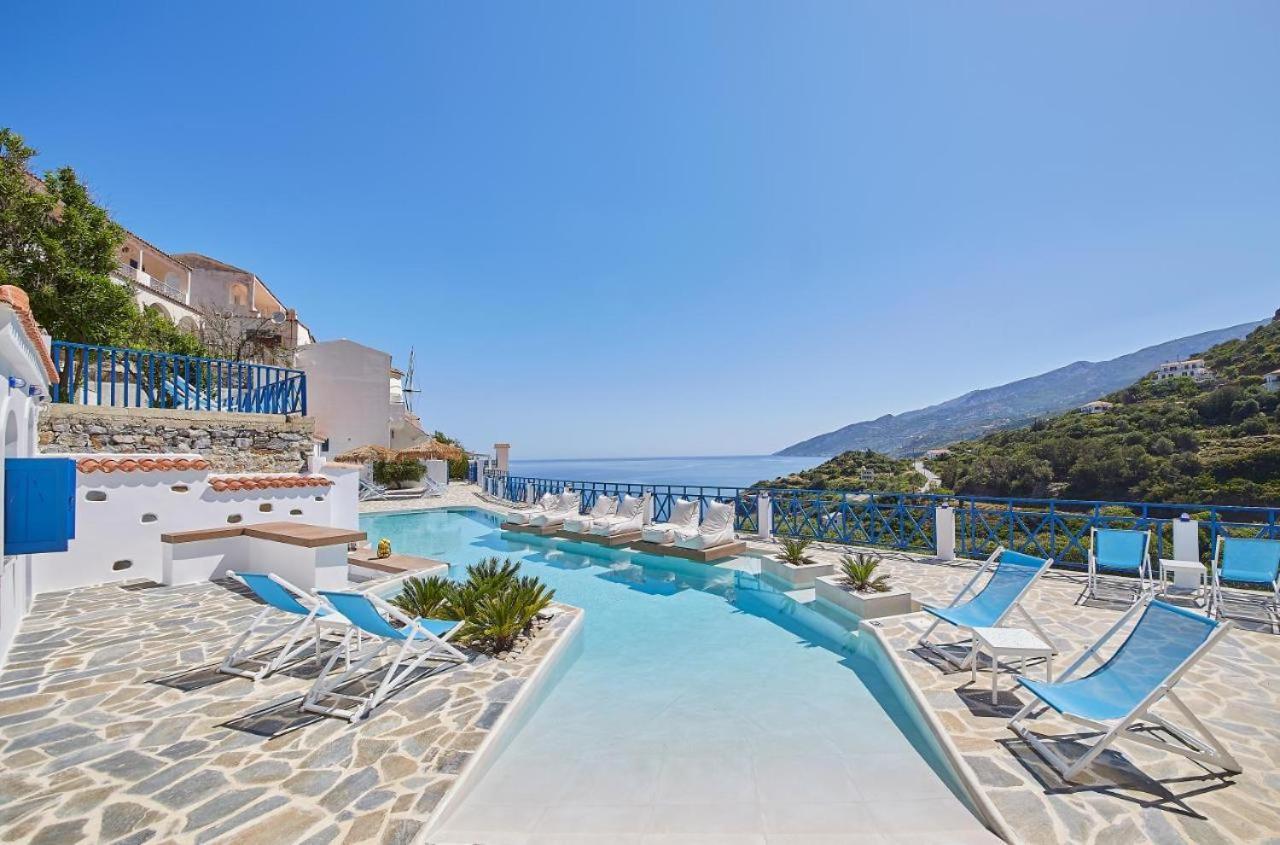 Sea View Kerame Villa Evdilos  Exterior photo
