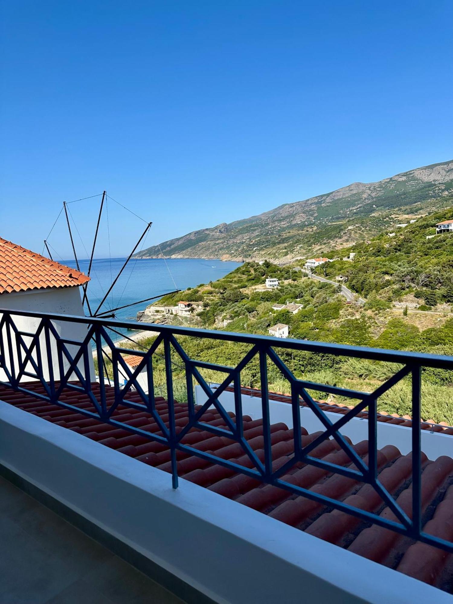 Sea View Kerame Villa Evdilos  Exterior photo